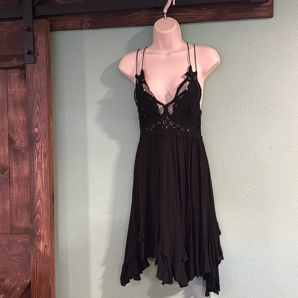 Free People mini slip dress